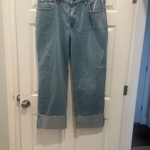 Abercrombie curve love 90’s relaxed jean